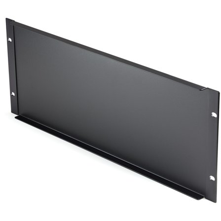 StarTech 4U Blank Panel for 19 inch Rack, Rack Mount Blanking Panel for Server/Network Racks & Cabinets, 4RU Rackmount Filler Panel/Spacer/Plates,