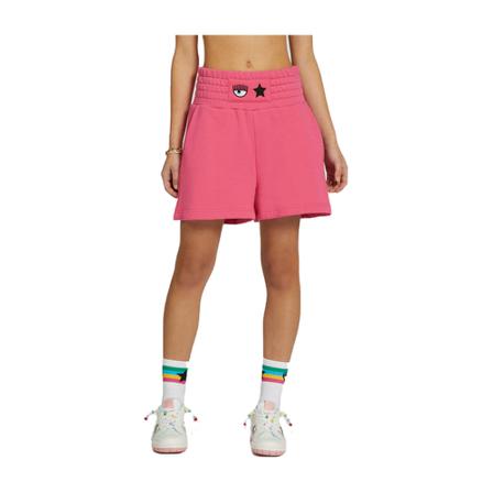 Chiara Ferragni Collection, Eyelike shorts Różowy, Kobieta, Rozmiar: S