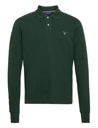 Solid Pique Ls Rugger Green GANT