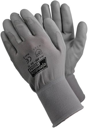 Tegera 890 Monteringshanske PU/nylon Størrelse 8, Klær