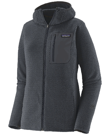 Patagonia W's R1 Air Full-Zip Hoody Smolder Blue