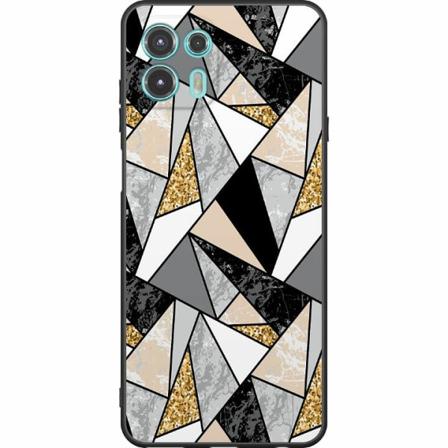 Motorola Edge 20 Lite Svart Skal Mönster