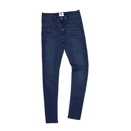 AWDis So Denim Dam/Kvinnor Lara Skinny Fit Jeans 10L Mörk Blå