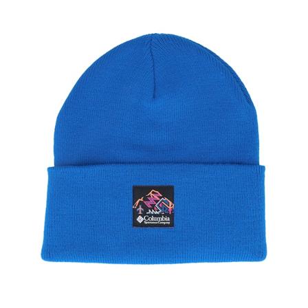 Columbia - Ble cuff Beanie - City Trek Heavyweight Beanie Bright Indigo Cuff @ Hatstore