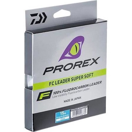 FLUOROCARBON DAIWA PROREX FC LEDARE SUPER SOFTTrasparant1560/100015 15 Trasparant