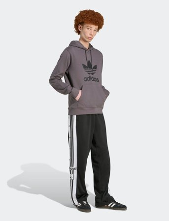 adidas Originals Trefoil Hoody - Purple - S