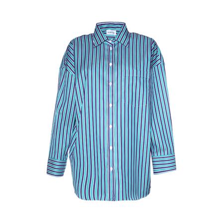 P.a.r.o.s.h. Shirt Blå, Dame Skjorter