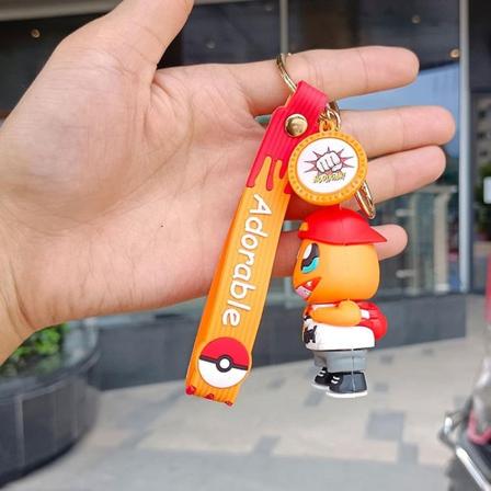 Fashion Tegneserie Nøglering Anime Figur Vedhæng Model Dukke Børn Legetøj Gaver - Charizard