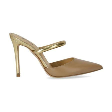 Michael Kors High Heel Sandalen , Beige , Dames , Maat: 36 1/2 EU