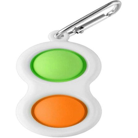 Nyckelring Pressa Stress Dekompressionssensorisk Leksak, Nyckelring Trycka Stress Dekompressionssensorisk Leksak, för Barn Vuxna