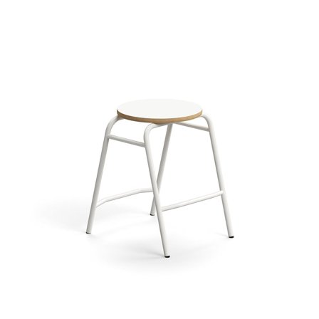 Hocker ALTUS, H 510 mm, weiß