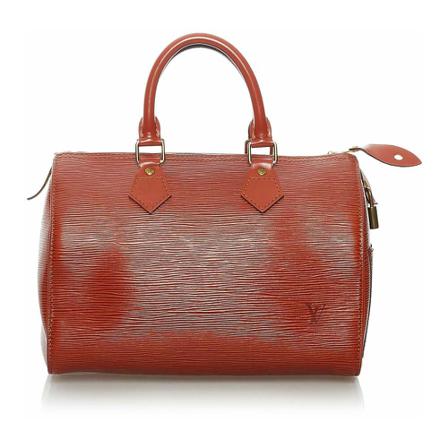 Louis Vuitton Vintage Pre-owned HandTass , Bruin , Dames , Maat: ONE Size Vintage Tassen