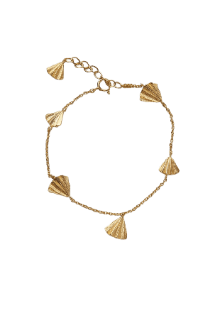 Pernille Corydon Autumn Leaf Bracelet Armband Dam Guld ONESIZE