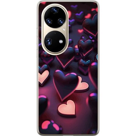 Kompatibel Mobilcover til Huawei Huawei P50 Pro Midnatshjerter