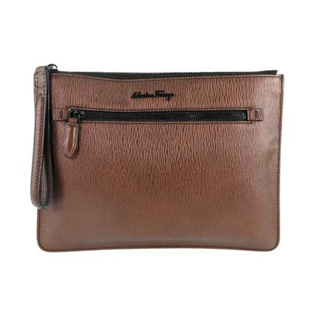 Salvatore Ferragamo Pre-owned, Handbag Bruin, Dames, Maat:ONE Size