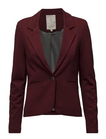 Carmen Blazer Blazers Single Breasted Blazers Röd Minus