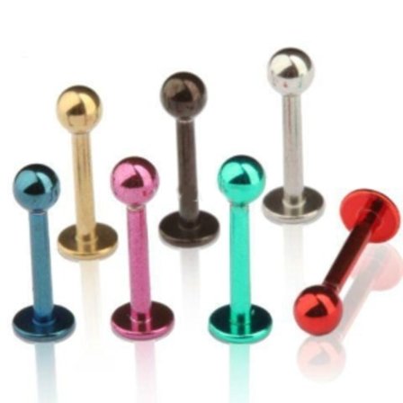 Labret, läpp Piercing smycken