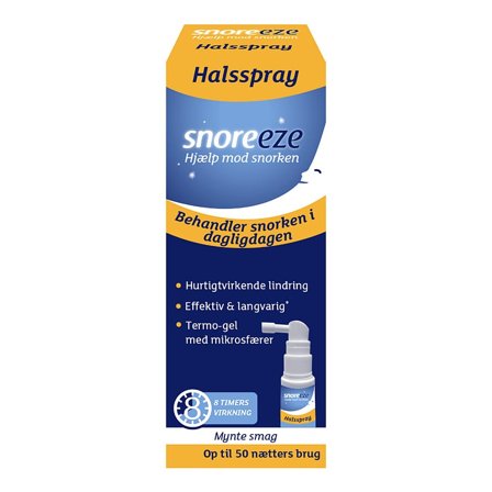 Snoreeze Halsspray 23.5 ml, Medicin & Pleje, Medicin & Pleje, Snorken