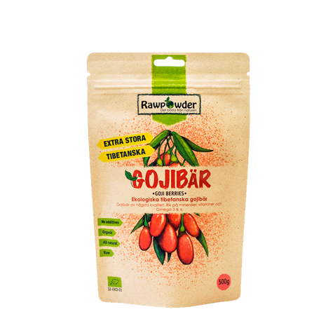 Rawpowder Ekologiska Tibetanska Gojibär 500 g
