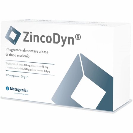 Zincodyn 112 Compresse: Supplemento di Zinco per il Benessere