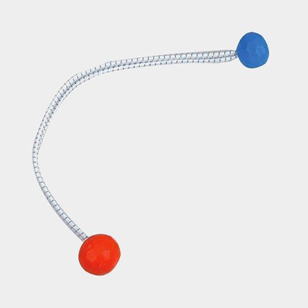 Suporte de vela / tiras de vela com bolas, 40 cm, pack de 4