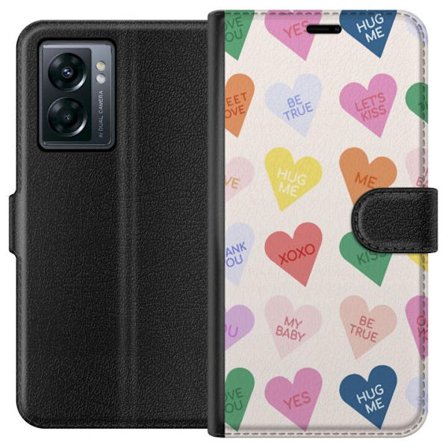 Yhteensopiva Lompakkokotelo OnePlus OnePlus Nord N300 Karkkisydämet