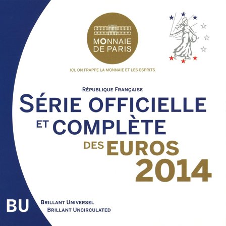 Frankrig - BU møntsæt 2014