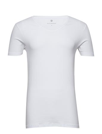 Jbs Of Denmark T-Shirt V-Neck T-shirt Hvid JBS Of Denmark