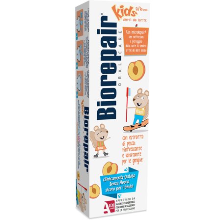Biorepair Kids Dentifricio Pesca 0-6 Anni 50ml