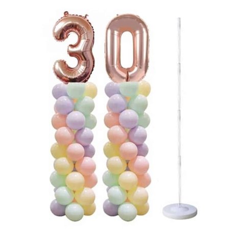 Ballonstativ – Piedestal – Holder til Balloner Fest Fødselsdag