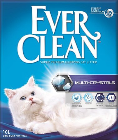 Ever Clean Kattesand Multi-Crystals - 10L