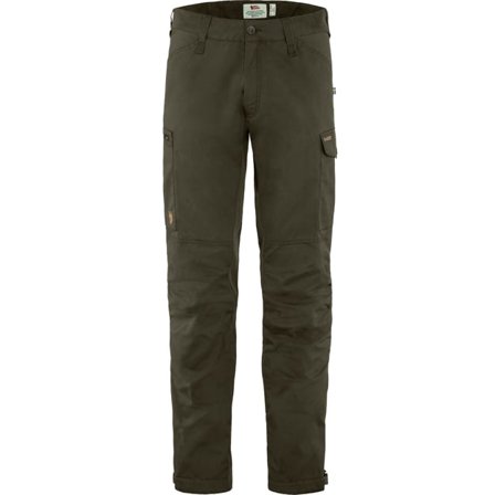 Fjällräven Kaipak Bukse 48/SHORT - male - Dark Olive/Grønn - Trekking Bukse