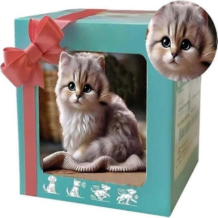 Robot Hund Kat Min Realistiske Robot Hvalp Interaktivt Robotkæledyrslegetøj i Flere Farver[D]