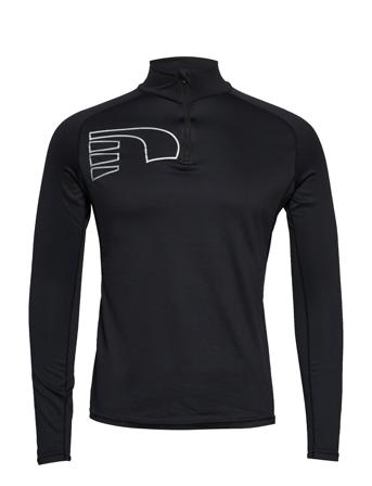 Core Warm Shirt T-shirts & Tops Long-sleeved Svart Newline