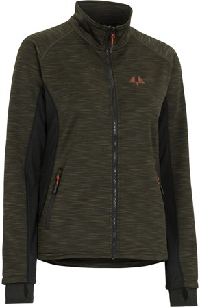 Swedteam W's Ultra Sweater Fullzip Green
