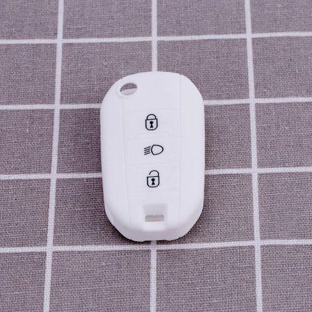 Hvit nøkkel mykt etui beskyttelsesdeksel for Honda ten