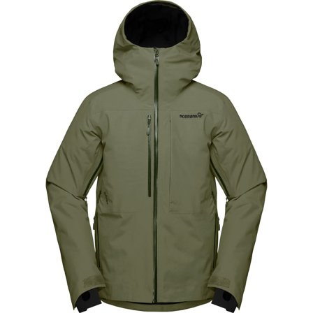Norrøna Men's Lofoten Gore-Tex Insulated Jacket Men lined ski jackets Green XL