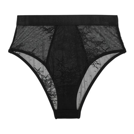 Karl Lagerfeld, Underwear Bottoms Lace Culottes Czarny, Kobieta, Rozmiar: XS