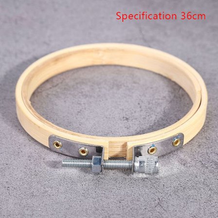 Bambu Ram Broderi Hoop Ring DIY Broderi Målning Cross