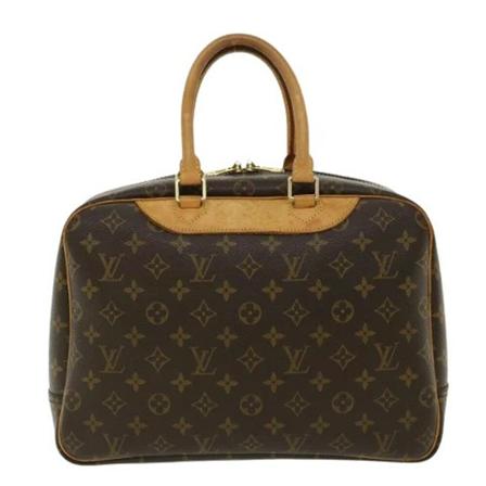 Louis Vuitton Vintage, Pre-owned Canvas handbags Bruin, Dames, Maat:ONE Size,leer