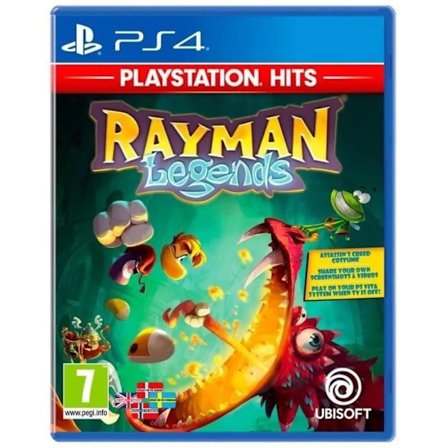 Alustapeli RAYMAN LEGENDS - PLAYSTATION HITS - Ubisoft - PS4 - Julkaistu marraskuussa 2016