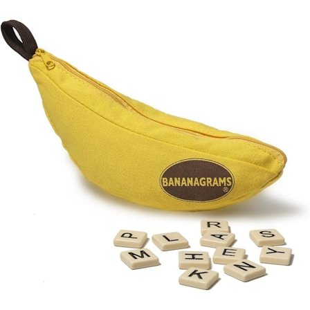 Bananagrams | Ordspil | Fra 7 år | 2-6 spillere | 15 minutters spilletid