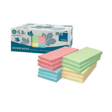 Notatblokk 4 Farger 125x75 mm