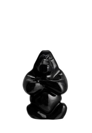 Kosta Boda Gabba Hey H 120mm Dekoration Svart 12CM