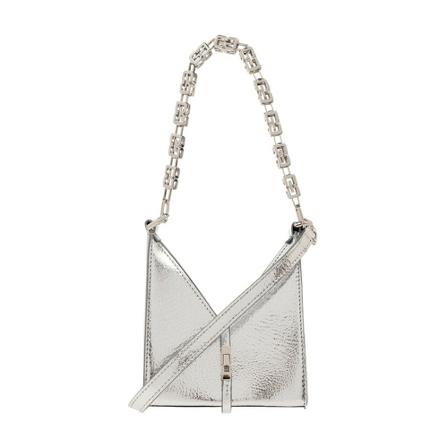 Givenchy, Cut Out Micro shoulder bag Wit, Dames, Maat:ONE Size,voering