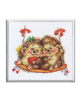 Stickpackung Bild Igel