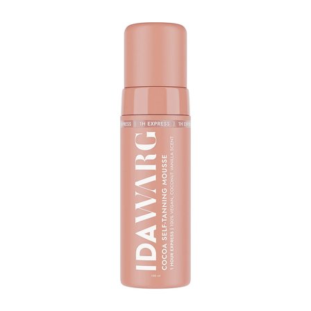 IDA WARG Beauty Cocoa Self-Tanning Mousse 1 Hour Express 150 ml, Skincare, Solpleje, Selvbruner
