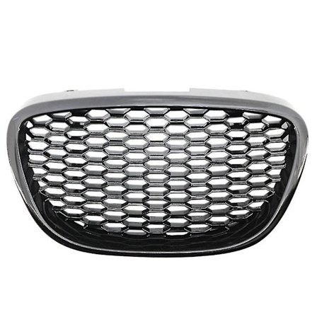 Auton etuosan munuaisritilä, konepellin ritilä Seat Leonille (kiiltävä musta)