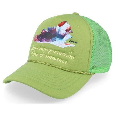 Coney Island Picnic - Grön trucker Keps - Unique Interpretations Winter Pear Trucker @ Hatstore