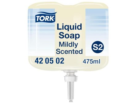 Tork Tvål S2 Mild Handtvätt Mini 475ml - Lyreco - Städ och hygien - Tvål och hygien - Hygiensystem - Tork